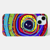 Coques Case-Mate iPhone Note musicale colorée (Verso (horizontal))