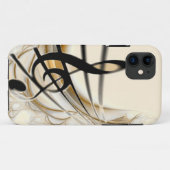Coques Case-Mate iPhone Note musicale élégante (Dos (Horizontal))