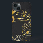 Case-Mate iPhone Case Note musicale élégante Luxe<br><div class="desc">Note Musicale Design de luxe. Vous êtes invités à visiter mon magasin pour des produits plus beaux.</div>