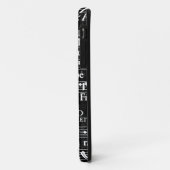 Coques Case-Mate iPhone note musicale grunge (Dos/Gauche)