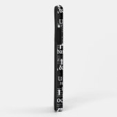 Coques Case-Mate iPhone note musicale grunge (Dos/Droite)