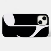 Coques Case-Mate iPhone note musicale / noir (Verso (horizontal))