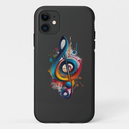 Coques Case-Mate iPhone Noter la musique (Dos)