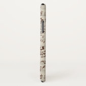 Coques Case-Mate iPhone Notes de musique (Dos/Droite)