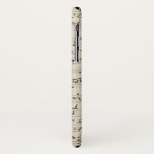 Coques Case-Mate iPhone Notes de musique (Dos/Gauche)