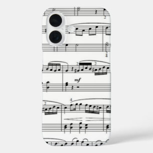 Coques iPhone 16 notes de musique