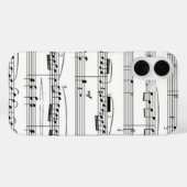 Coques Case-Mate iPhone notes de musique (Verso (horizontal))