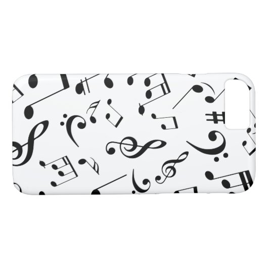 Coques Case-Mate iPhone Notes de musique 3 (Dos (Horizontal))