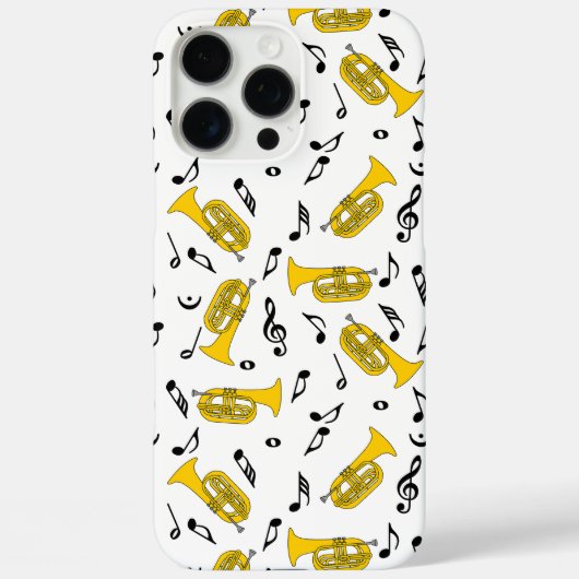 Coques Case-Mate iPhone Notes de musique Baritone (Verso)