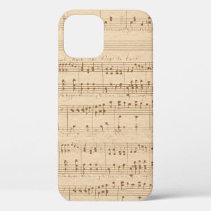 Case-Mate iPhone Case notes de musique beige vintage