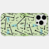 Coques Case-Mate iPhone Notes de musique Black Clarinets (Verso (horizontal))
