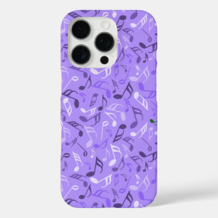 Coques iPhone 16 Pro Notes de musique colorée
