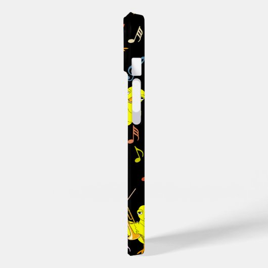 Coques Case-Mate iPhone Notes de musique Trombone Chick (Verso / Gauche)