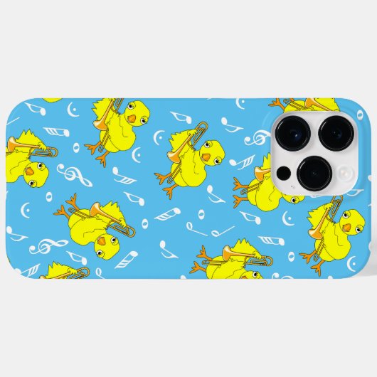 Coques Case-Mate iPhone Notes de musique Trombone Chick (Verso (horizontal))