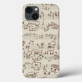 Coques Case-Mate iPhone Notes musicales (Verso)