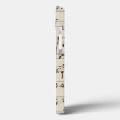 Coques Case-Mate iPhone Notes musicales (Verso / Gauche)