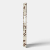 Coques Case-Mate iPhone Notes musicales (Verso / Droite)