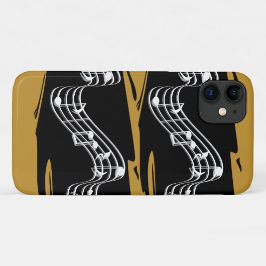 Coques Case-Mate iPhone Notes musicales (Dos (Horizontal))