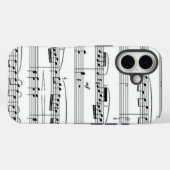 Coques Case-Mate iPhone notes musicales (Verso (horizontal))