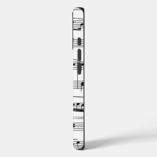 Coques Case-Mate iPhone notes musicales (Verso / Gauche)