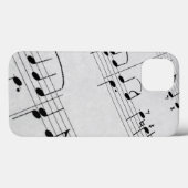 Coques Case-Mate iPhone Notes musicales (Verso (horizontal))