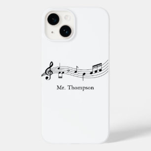 Coque Pour iPhone 14 Notes musicales Bande ou chorale Enseignant Musiqu