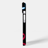 Coques Case-Mate iPhone notes musicales colorées (Verso / Gauche)