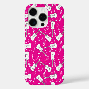 Coques iPhone 16 Pro Notes musicales de Guitare Lines