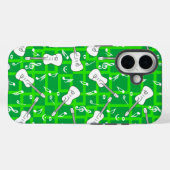 Coques Case-Mate iPhone Notes musicales de Guitare Lines (Verso (horizontal))