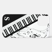 Coques Case-Mate iPhone Notes musicales pour piano avec clavier élégant Mo (Verso (horizontal))