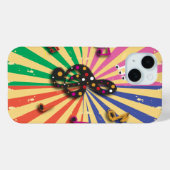 Coques Case-Mate iPhone Notes musicales sur Sunsplash Arrière - plan (Verso (horizontal))