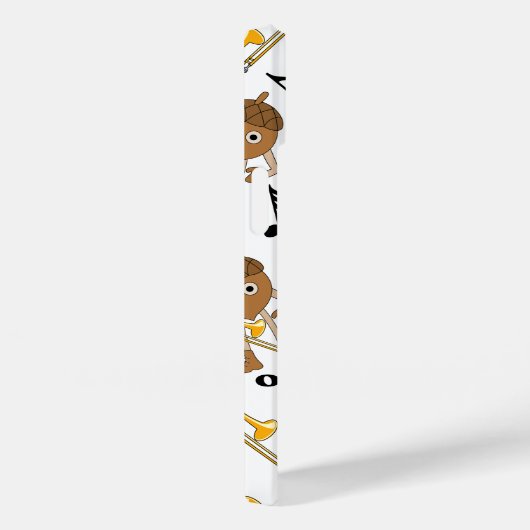 Coques Case-Mate iPhone Notes musicales Trombone Nut (Verso / Droite)