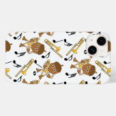 Coques Case-Mate iPhone Notes musicales Trombone Nut (Verso (horizontal))