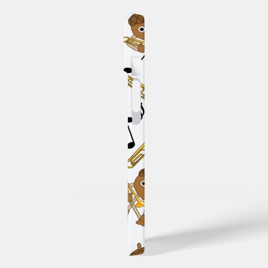 Coques Case-Mate iPhone Notes musicales Trombone Nut (Verso / Gauche)