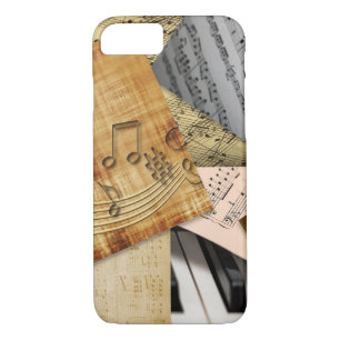 Case-Mate iPhone Case Notes musicales vintages
