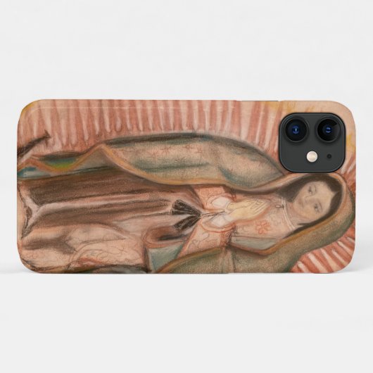 Coques Case-Mate iPhone Notre Dame de Guadalupe Personnalisé IPHONE 11 COQ (Dos (Horizontal))
