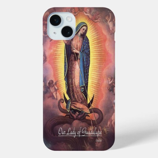 Coques Case-Mate iPhone Notre Dame de Guadalupe Rev12 (Verso)