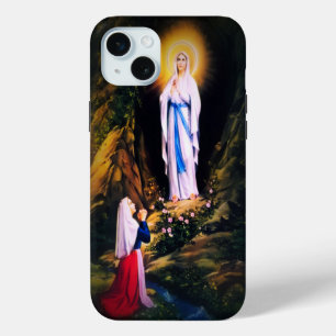 Coque iPhone 15 Mini Notre Dame de Lourdes