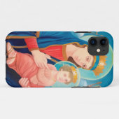 Coques Case-Mate iPhone Notre-Dame de Perpétuel aide catholique (Dos (Horizontal))