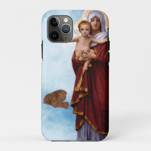 Coques Case-Mate iPhone Notre-Dame des Anges par William Bouguereau (Dos)