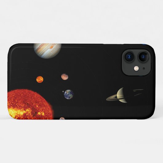Coques Case-Mate iPhone Notre système solaire (Dos (Horizontal))