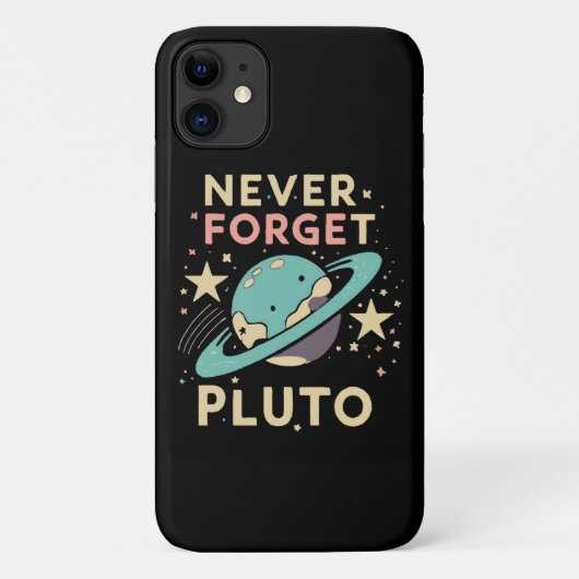 Coques Case-Mate iPhone N'oubliez jamais la science spatiale de Pluton (Dos)