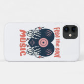 Coques Case-Mate iPhone nourrir la musique de l'âme (Dos (Horizontal))