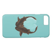 Coques Case-Mate iPhone Nourriture des requins (Dos (Horizontal))