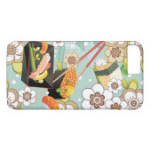 Coques Case-Mate iPhone Nourriture japonaise : Motif 4 de sushi (Dos (Horizontal))