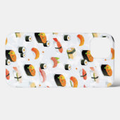 Coques Case-Mate iPhone Nourriture japonaise : Motif de sushi (Verso (horizontal))