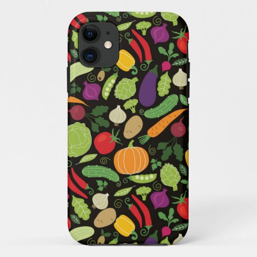 Coques Case-Mate iPhone Nourriture sur un arrière - plan noir (Dos)