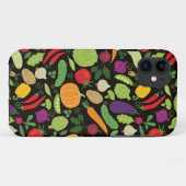Coques Case-Mate iPhone Nourriture sur un arrière - plan noir (Dos (Horizontal))