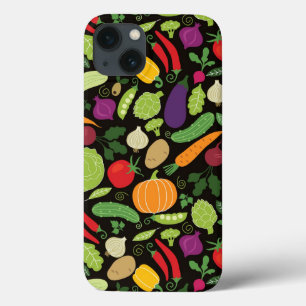 Etui iPhone Case-Mate Nourriture sur un arrière - plan noir