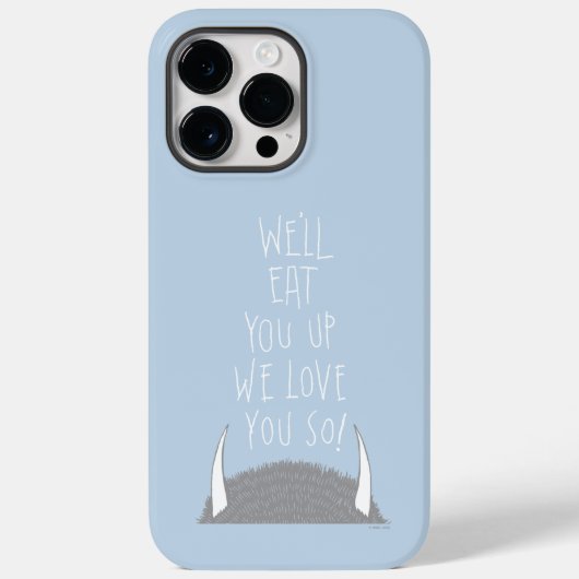 Coques Case-Mate iPhone Nous allons vous manger Vous êtes tellement aimés (Verso)